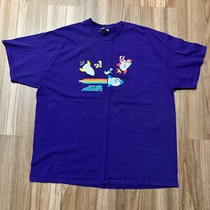Yards Brewery Star Jockey Graphic Pixel Art  8-Bit T-Shirt Mens 2XL Beer Purple